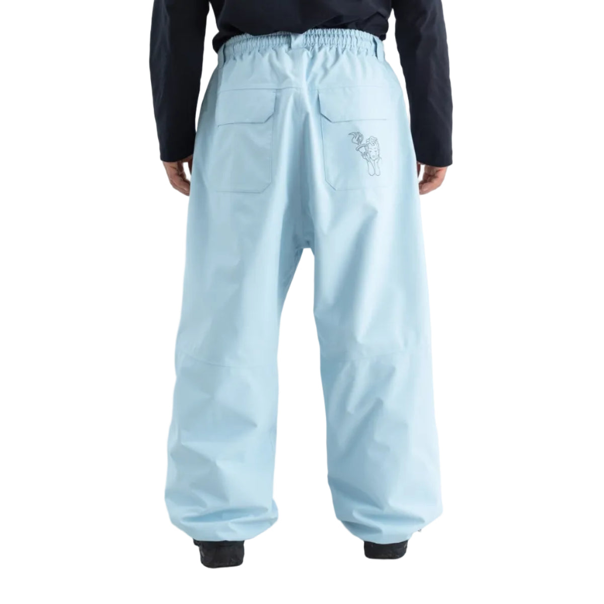 Light Blue Beyond Medals Park Pants Back
