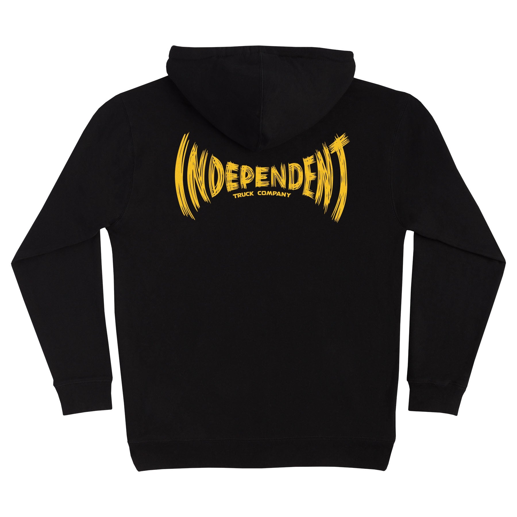 Independent Carved Span Pullover Hoodie Black