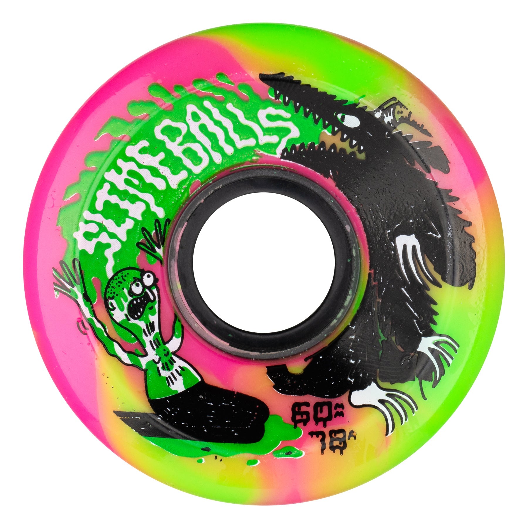 Jay Howell 78a 60mm Slime Balls Skateboard Wheels