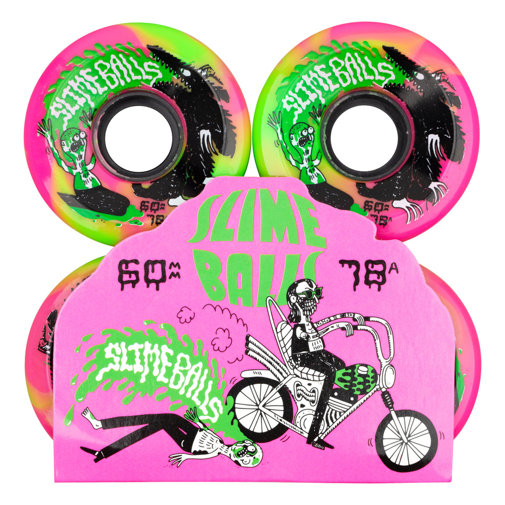 Jay Howell 78a 60mm Slime Balls Skateboard Wheels