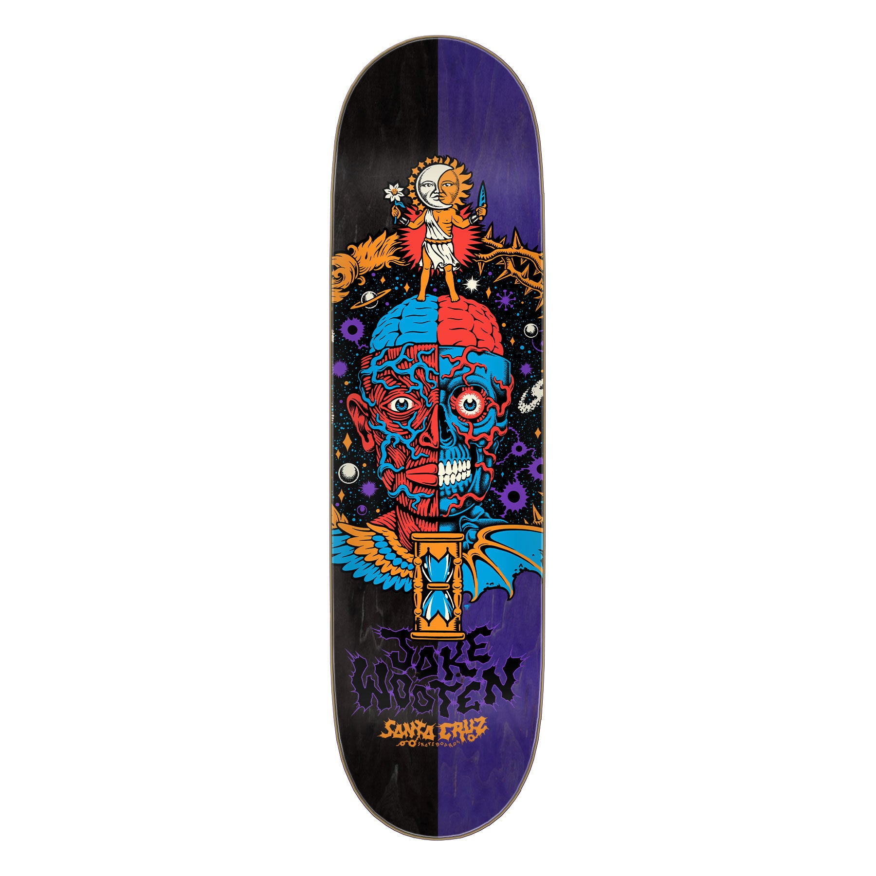 Santa Cruz Wooten Crest VX Skateboard Deck