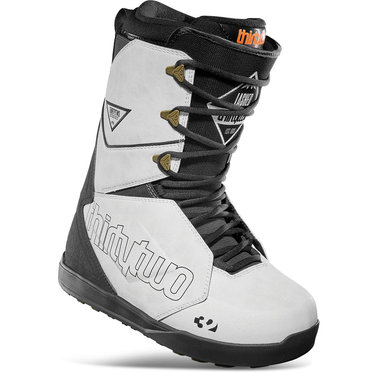 2025 White/Black Lashed ThirtyTwo Snowboard Boots