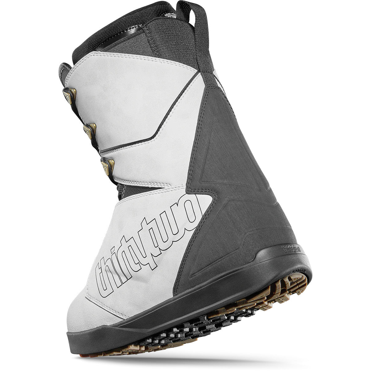 2025 White/Black Lashed ThirtyTwo Snowboard Boots Back