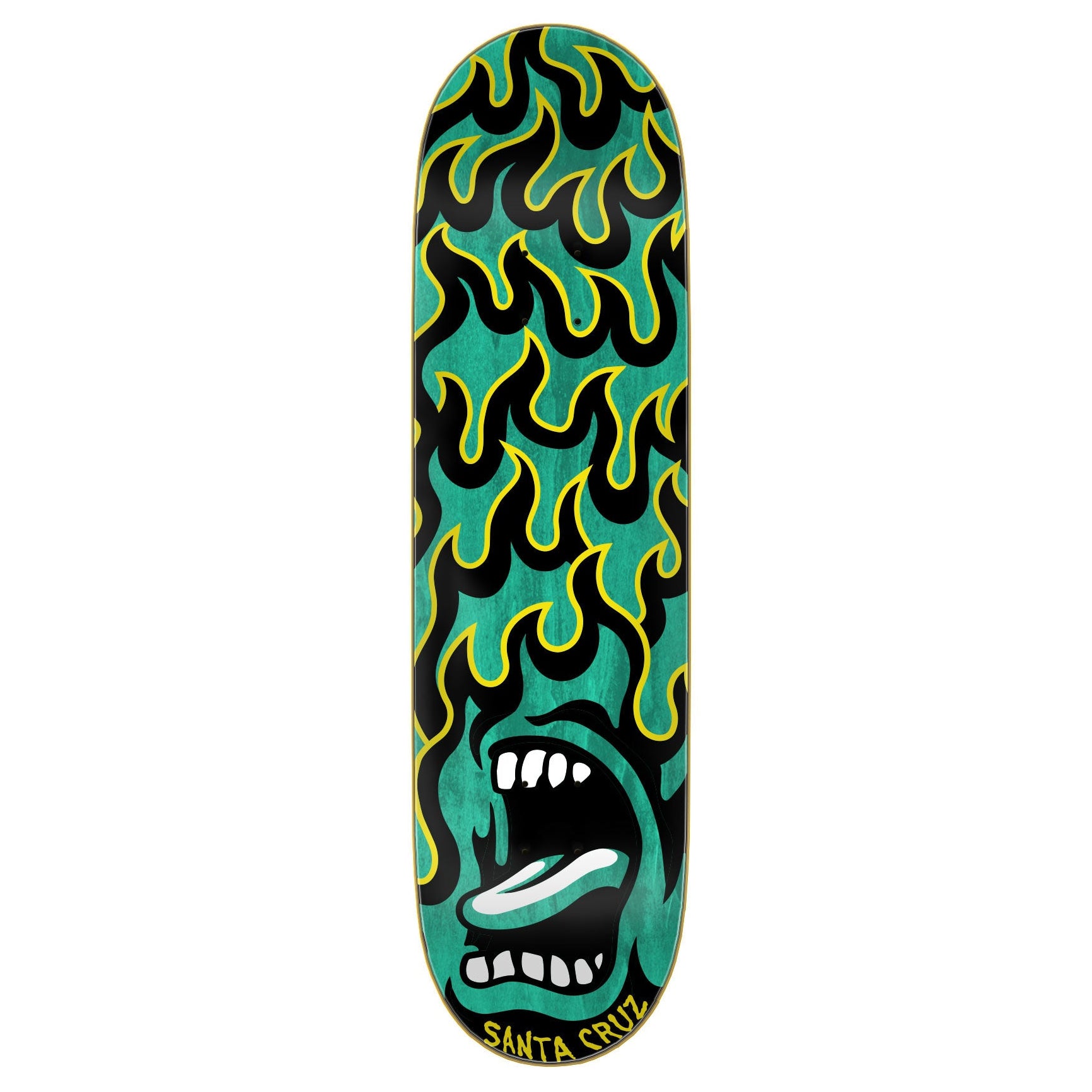 Screaming Flame Santa Cruz Deck