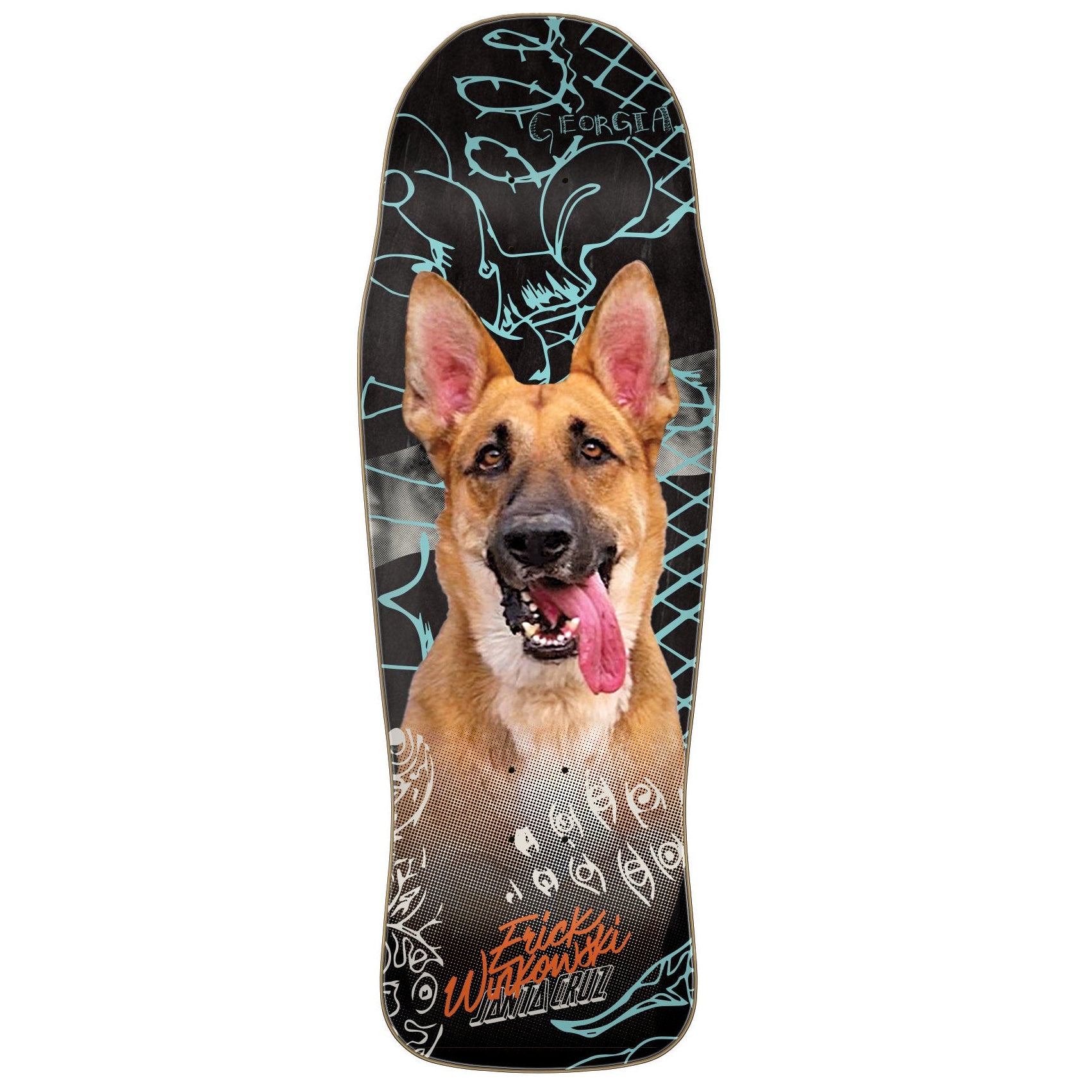 Erick Winkowski Tribute Santa Cruz Pro Shaped Deck
