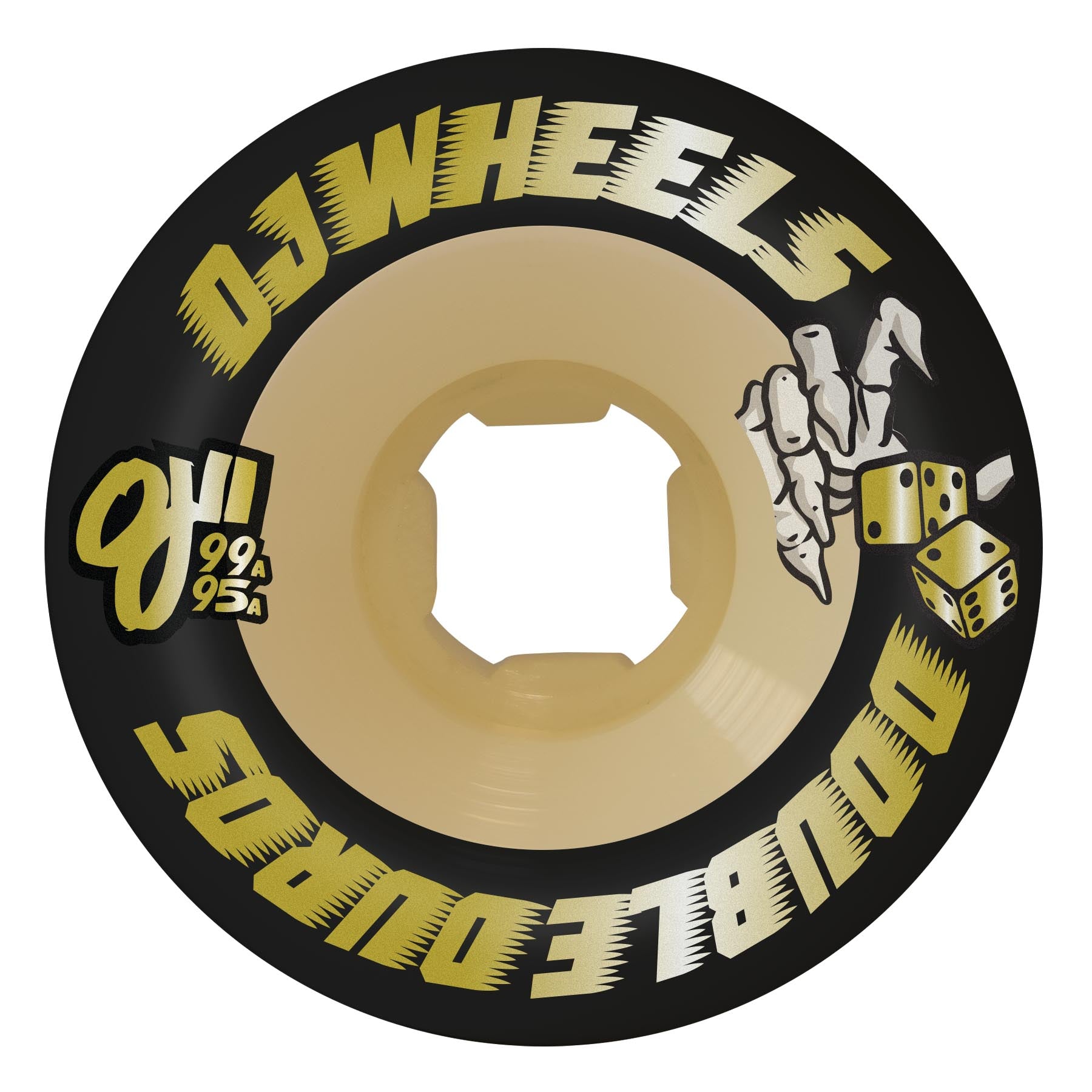 Black/Gum Mini Combo OJ Double Duro Wheels