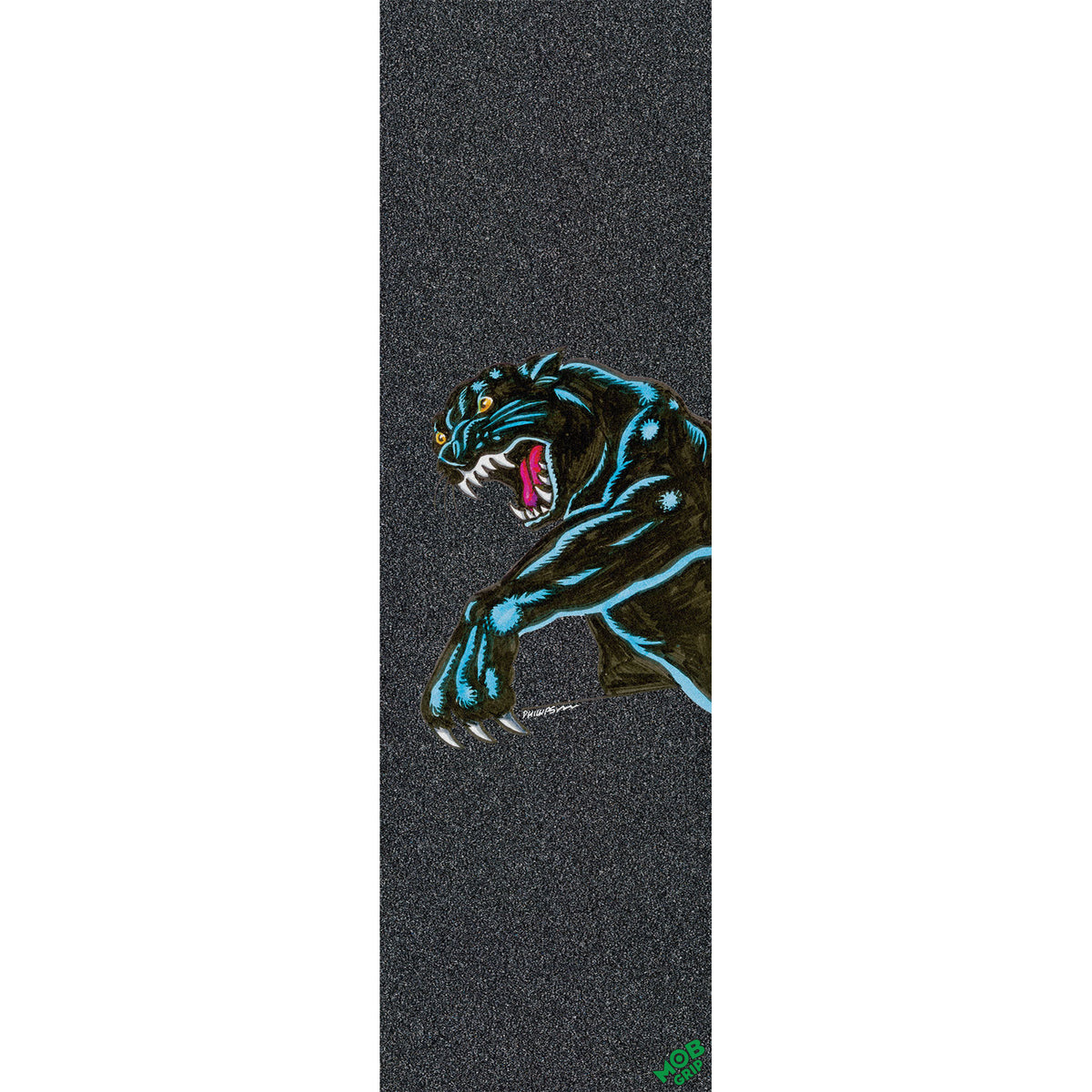 Mob Natas Sketch Panther 11" Skateboard Grip Tape