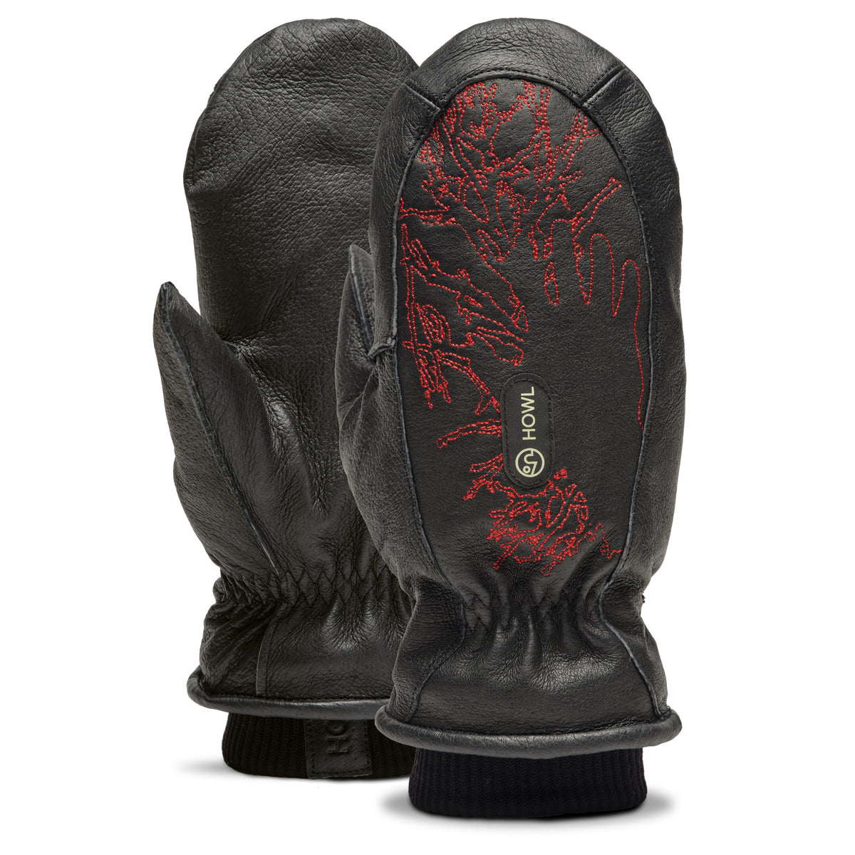 Howl x Public Highland Snowboard Mitt - Black