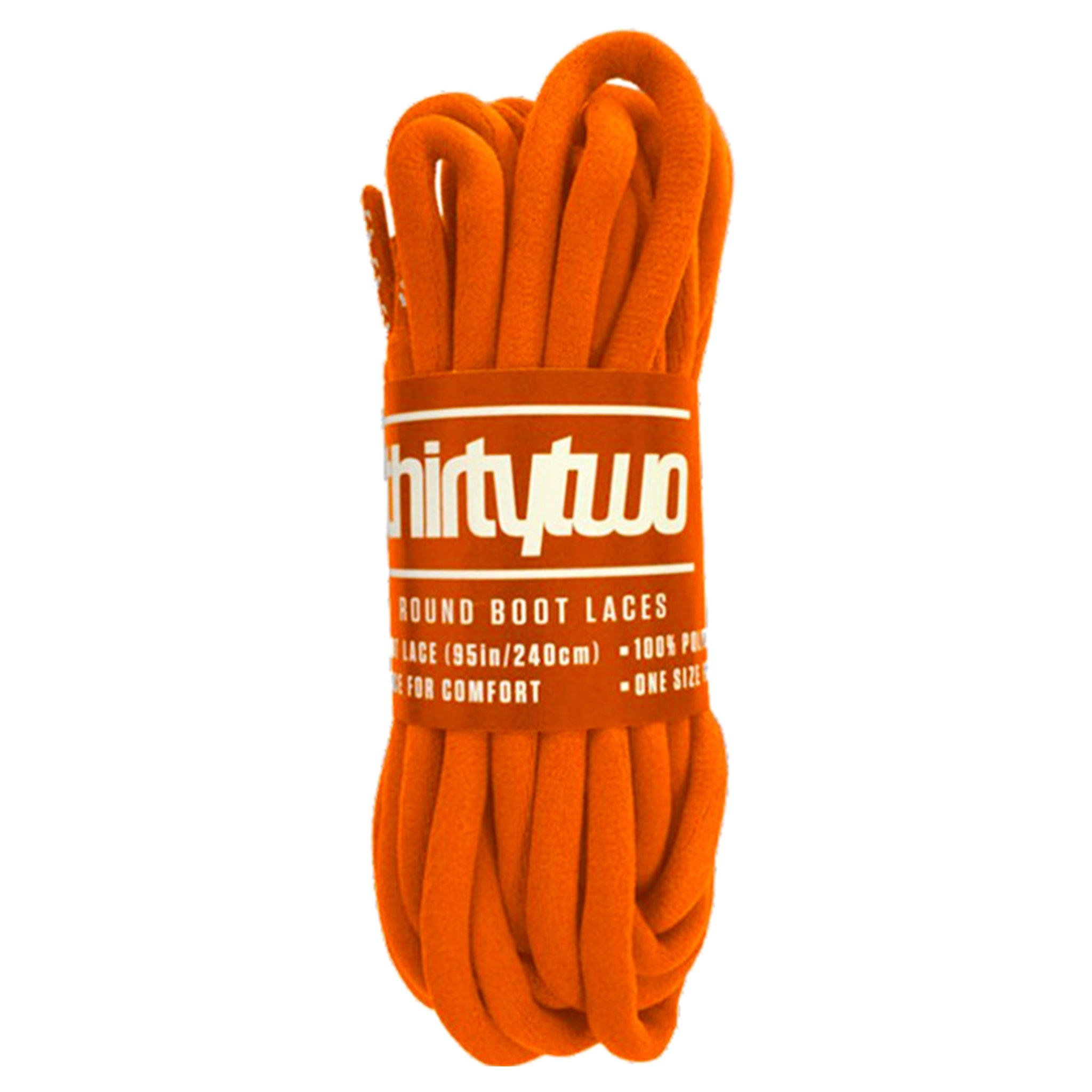 Orange snowboard boot laces by ThirtyTwo