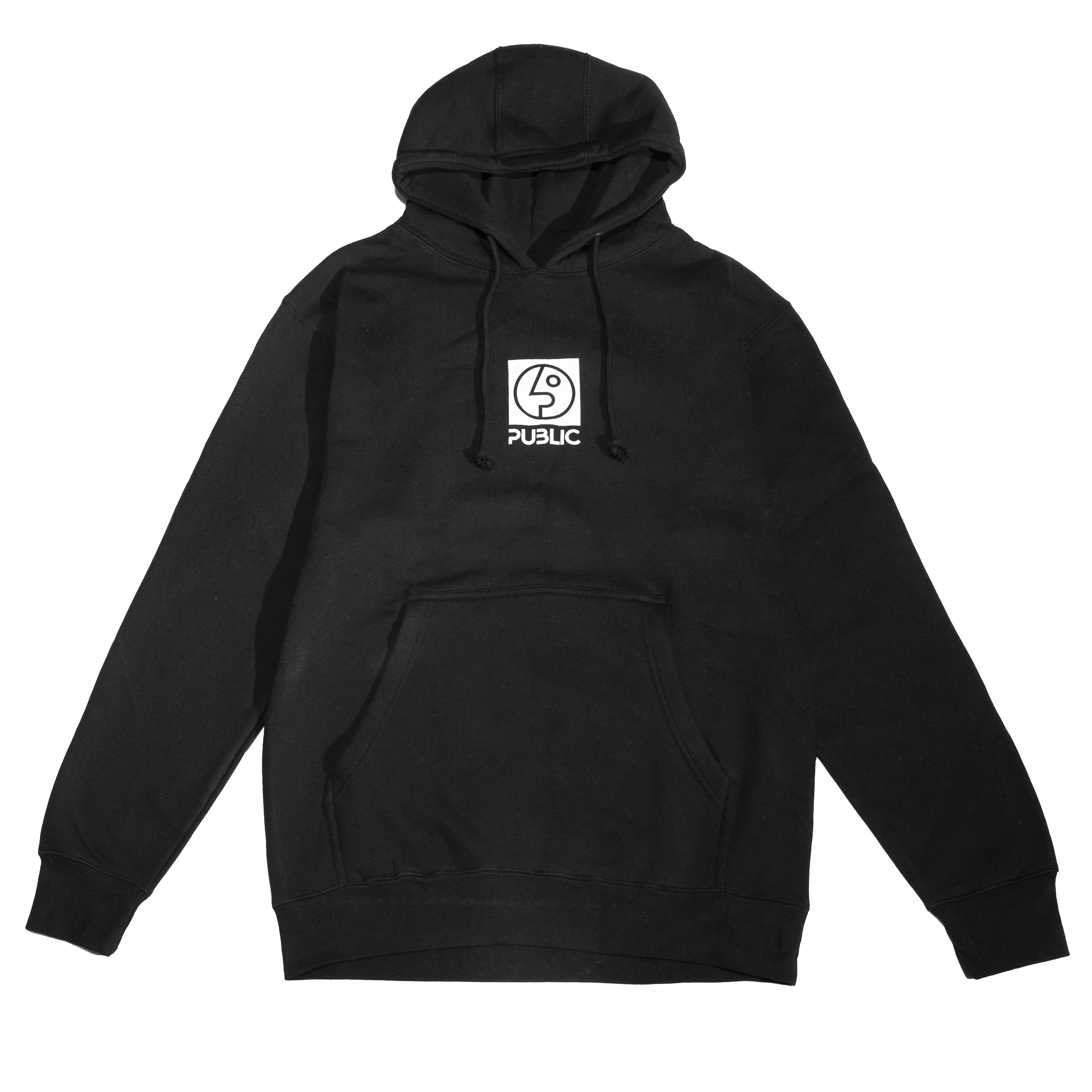 Box Logo Public Snowboards Hoodie