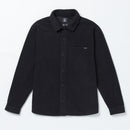 Black Light Long Sleeve Bowered Volcom Shirt
