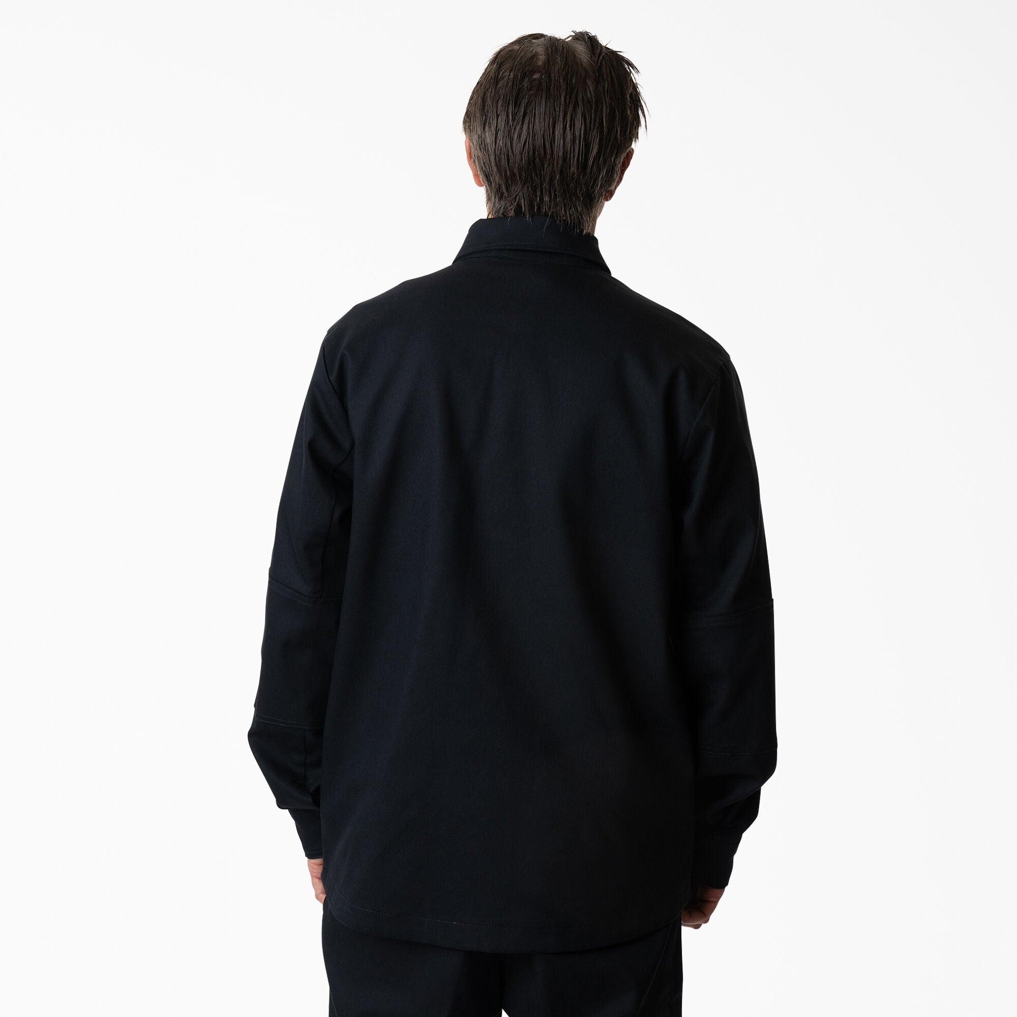 Black Mike Anderson Lined Dickies Jacket back