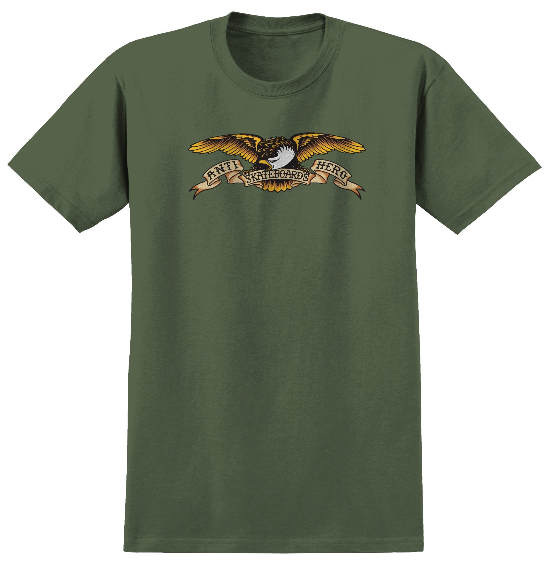 Hemp Green Eagle Antihero T-Shirt