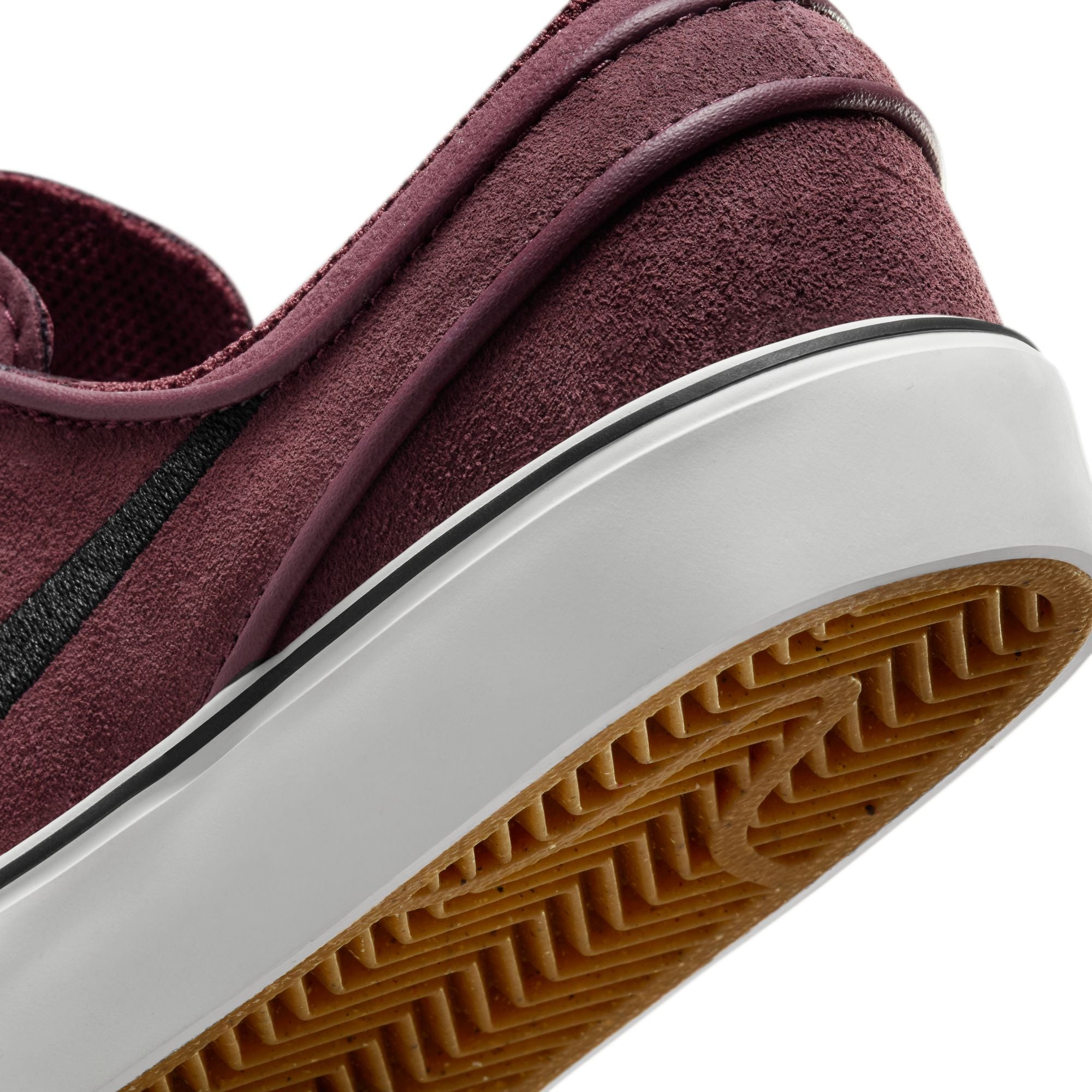 Nike SB Big Kids Janoski Skateboard Shoe Burgundy Crush Black Burgun