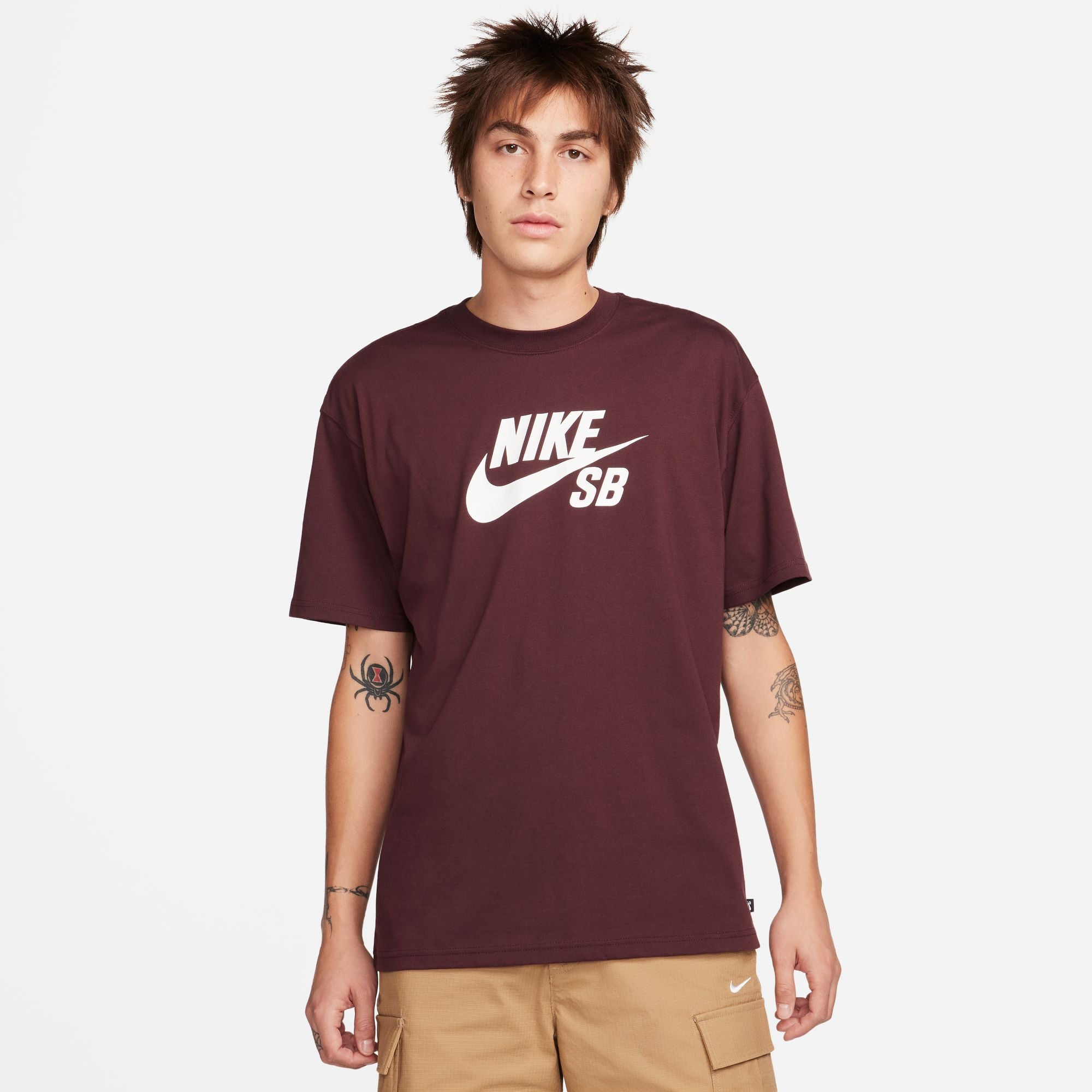 Burgundy Crush Nike SB Logo T-Shirt