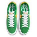 Lucky green GT Blazer Low Pro Nike SB Skate Shoe Top