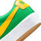Lucky green GT Blazer Low Pro Nike SB Skate Shoe Detail