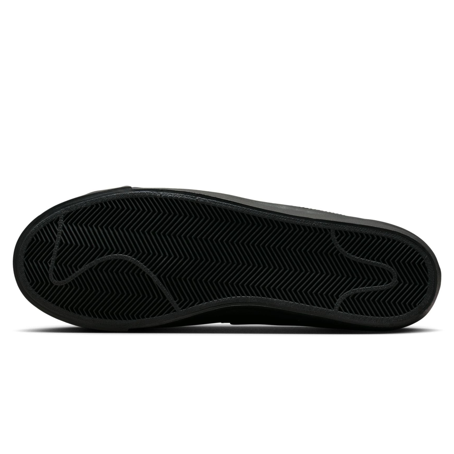 Black ISO GT Blazer Low Pro Nike SB Skate Shoe Bottom