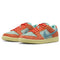 Orange/Noise Aqua Dunk Low Pro Premium Nike SB Skate Shoe Front