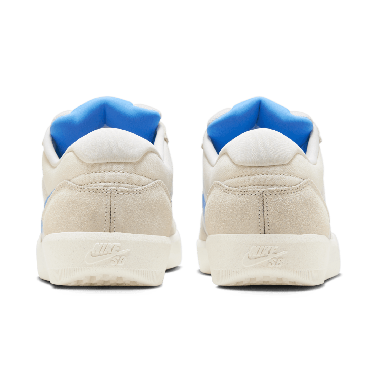 Summit White/University Blue Force 58 Nike SB Skate Shoe Back