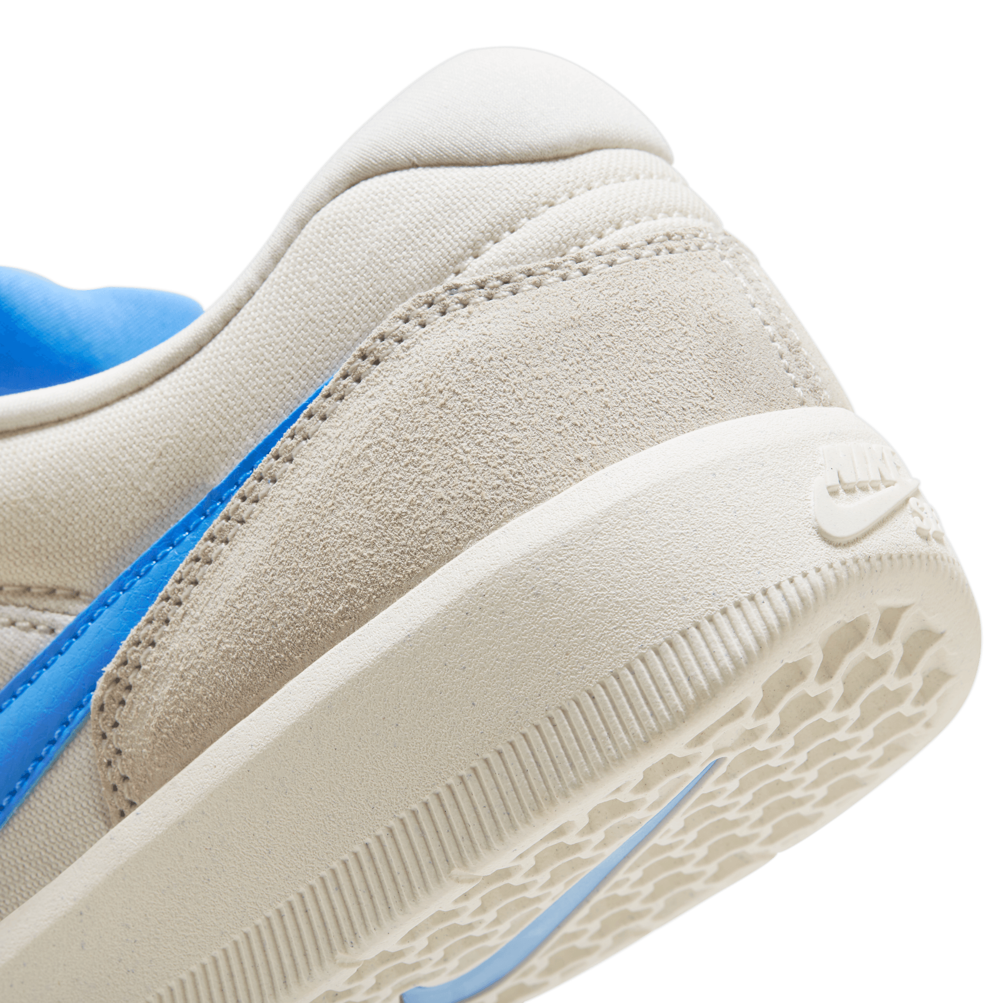 Summit White/University Blue Force 58 Nike SB Skate Shoe Detail