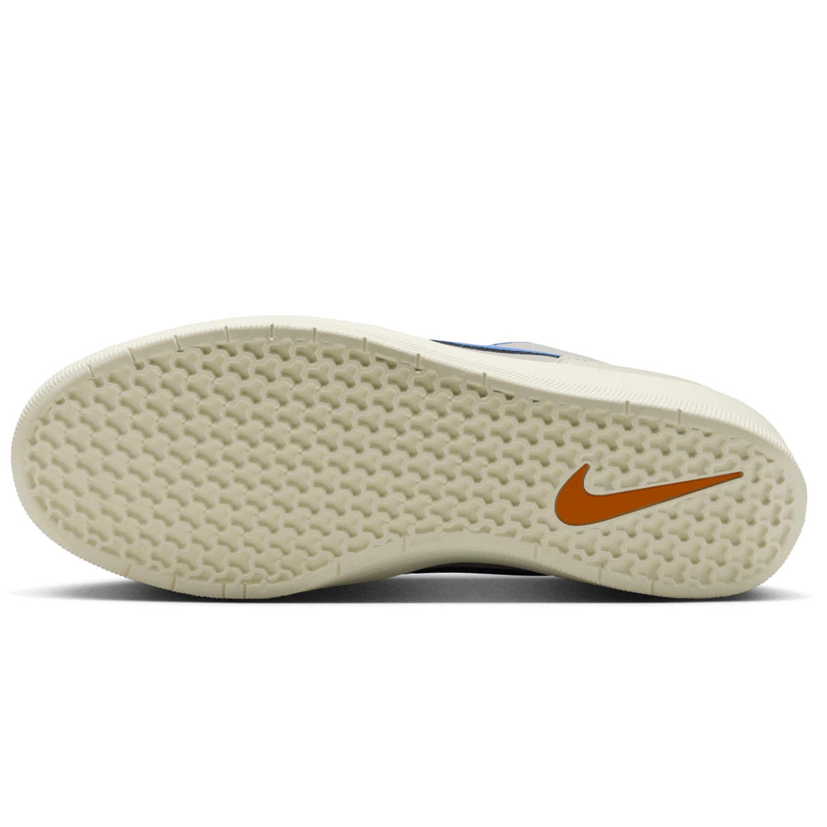 College Grey/Racer Blue Force 58 Nike SB Skate Shoe Bottom