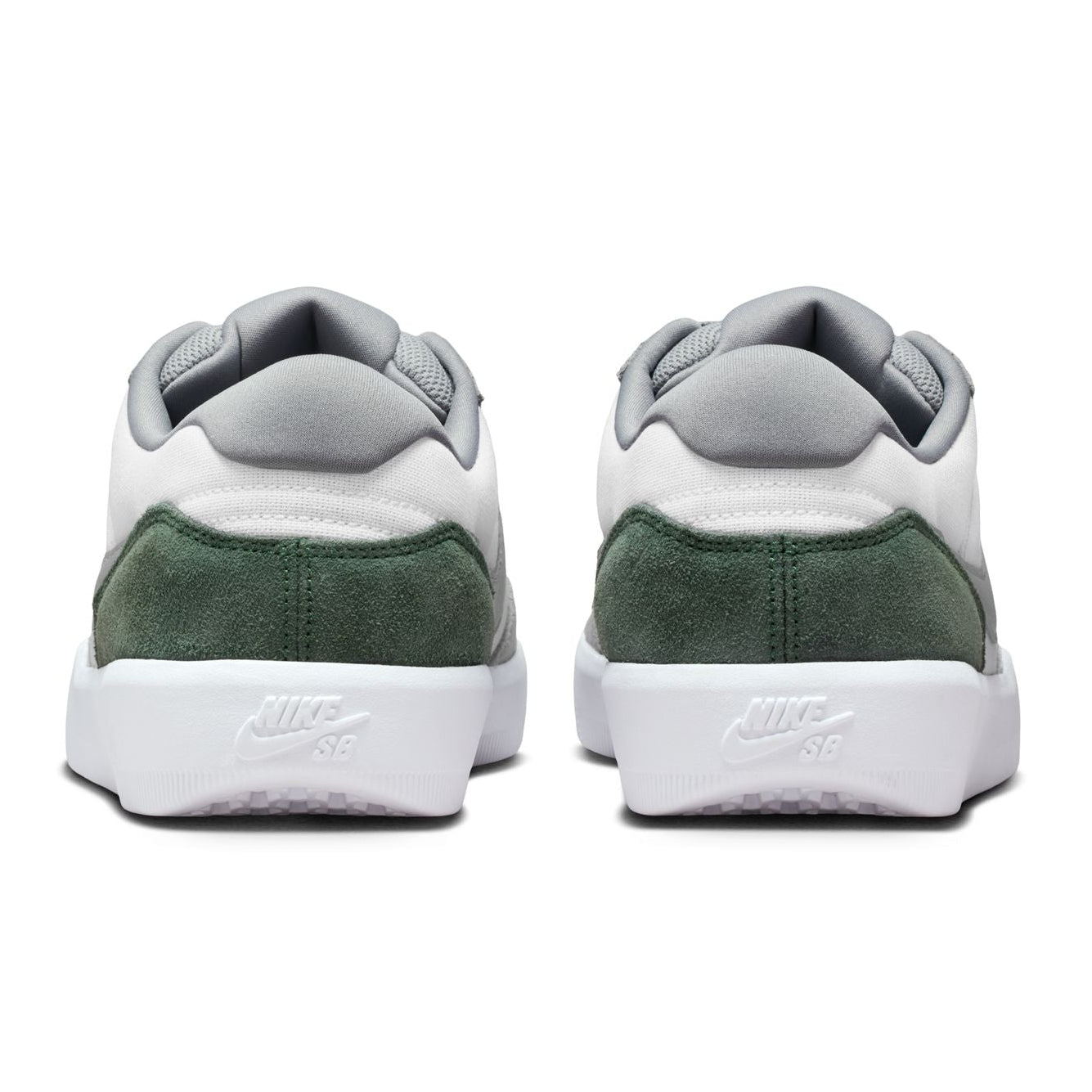 Silver/Fir Force 58 Nike SB Skate Shoe Back