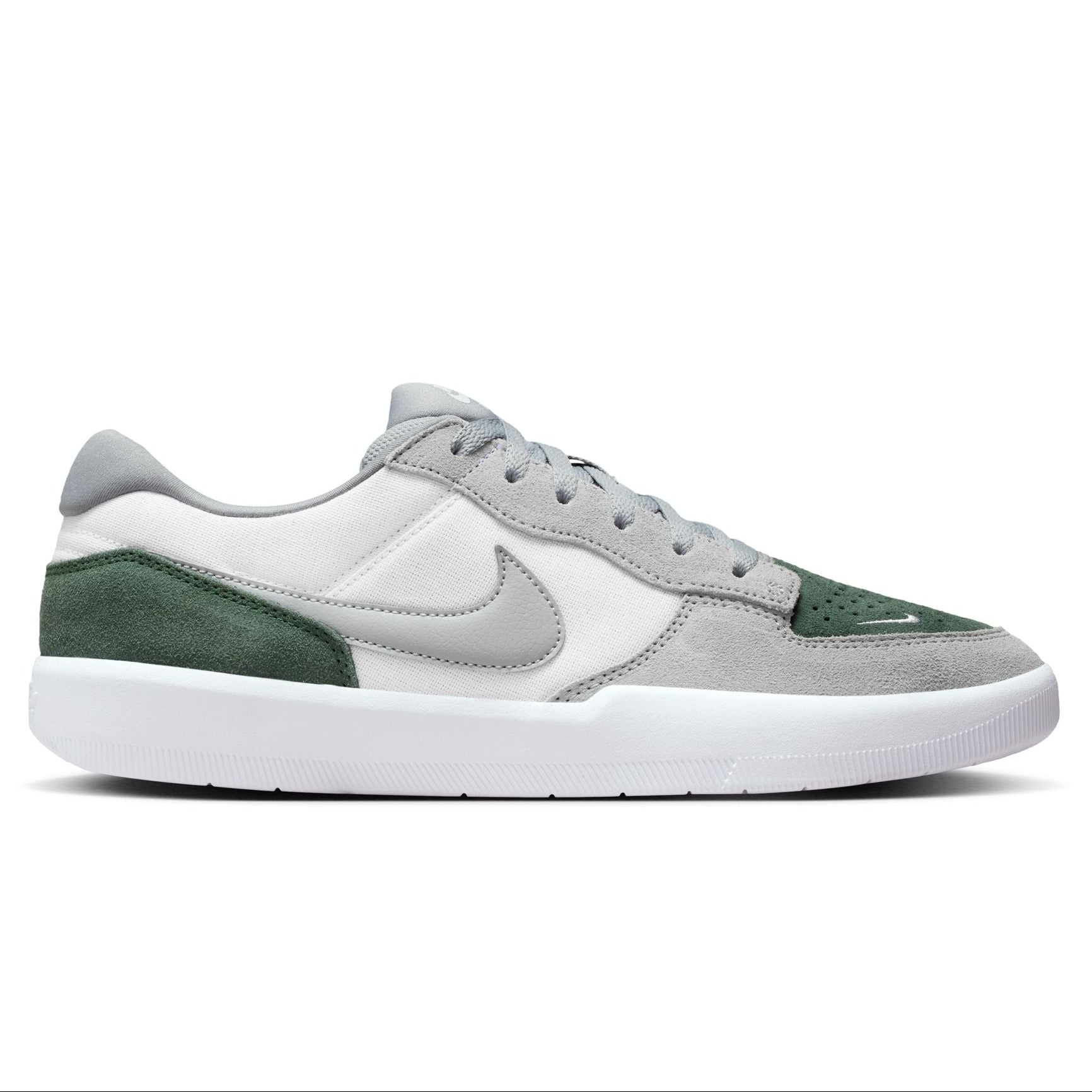 Nike SB Force 58 Skateboard Shoe - Photon Dust/Black-Photon Dust-White
