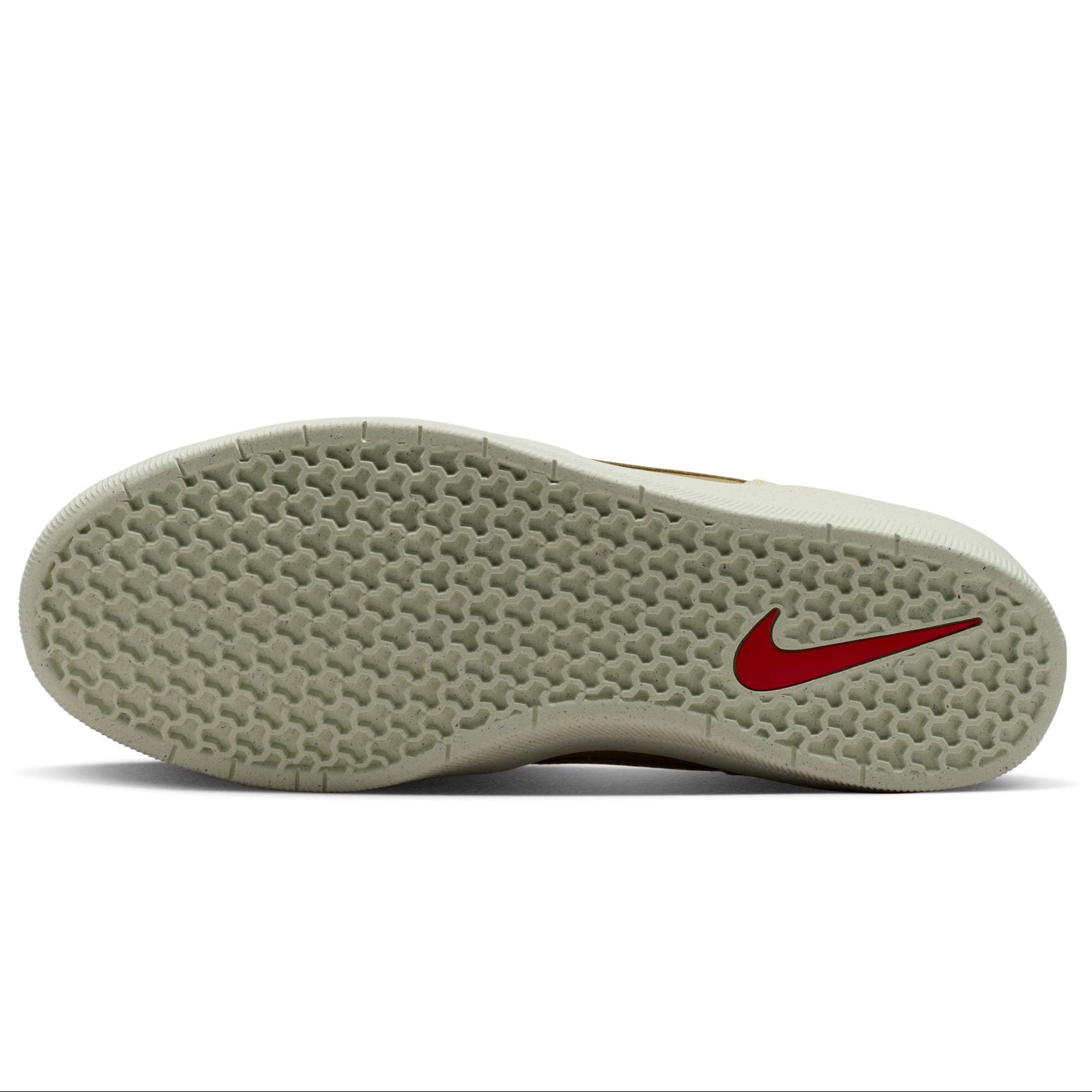 Nike SB Force 58 Skateboard Shoe - Coconut Milk/Linen-Neutral Olive