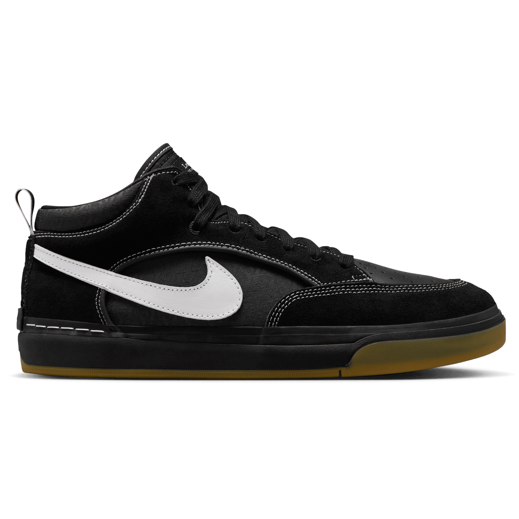 Black/Gum Leo Baker Nike SB Skate Shoe