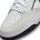 White/Black Leo Baker React Nike SB Skate Shoe Detail