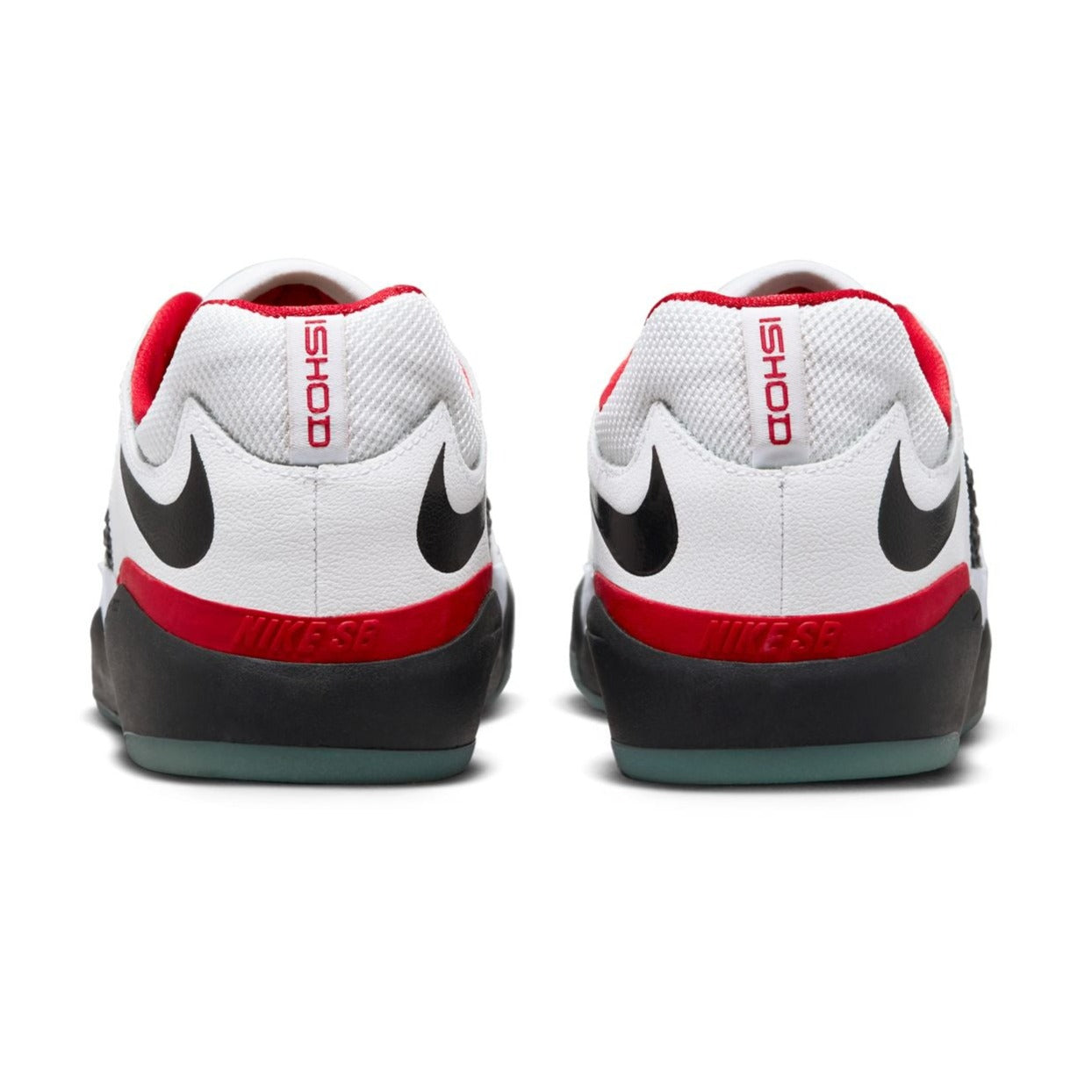 White/Black Premium Ishod Nike SB Skate Shoe Back