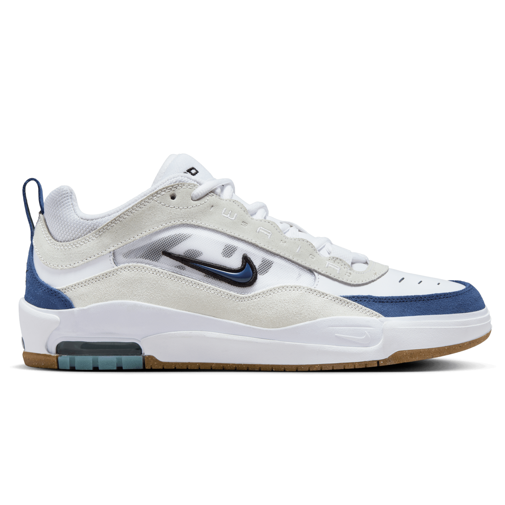 White/Navy Air Max Ishod 2 Nike SB Skate Shoe