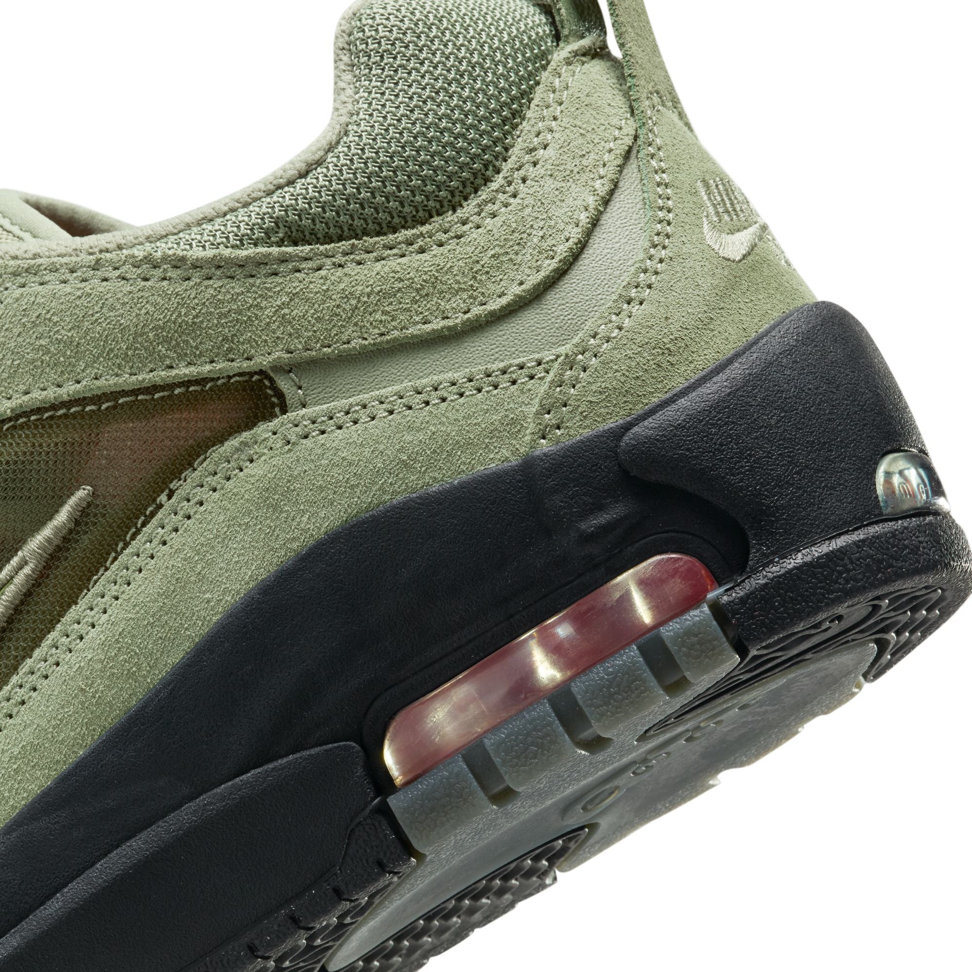 Oil Green Air Max Ishod 2 Nike SB Skate Shoe Detail