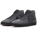 Anthracite/Black Blazer Mid Nike SB Skate Shoe Front