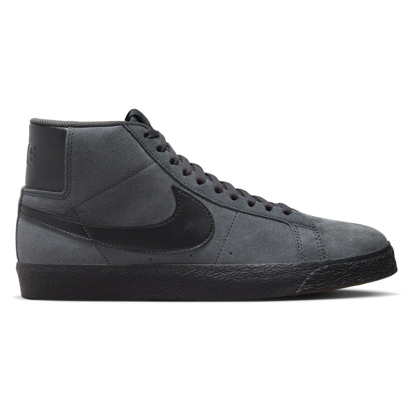 Anthracite/Black Blazer Mid Nike SB Skate Shoe