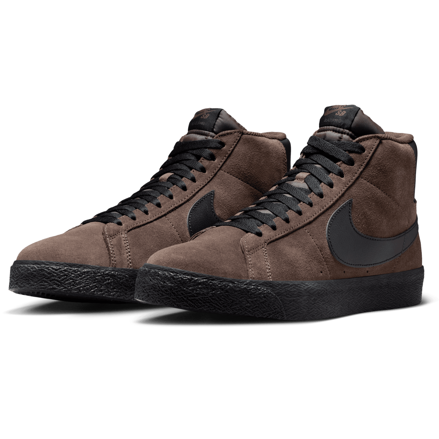Baroque Brown Nike SB Blazer Mid Skate Shoe Front