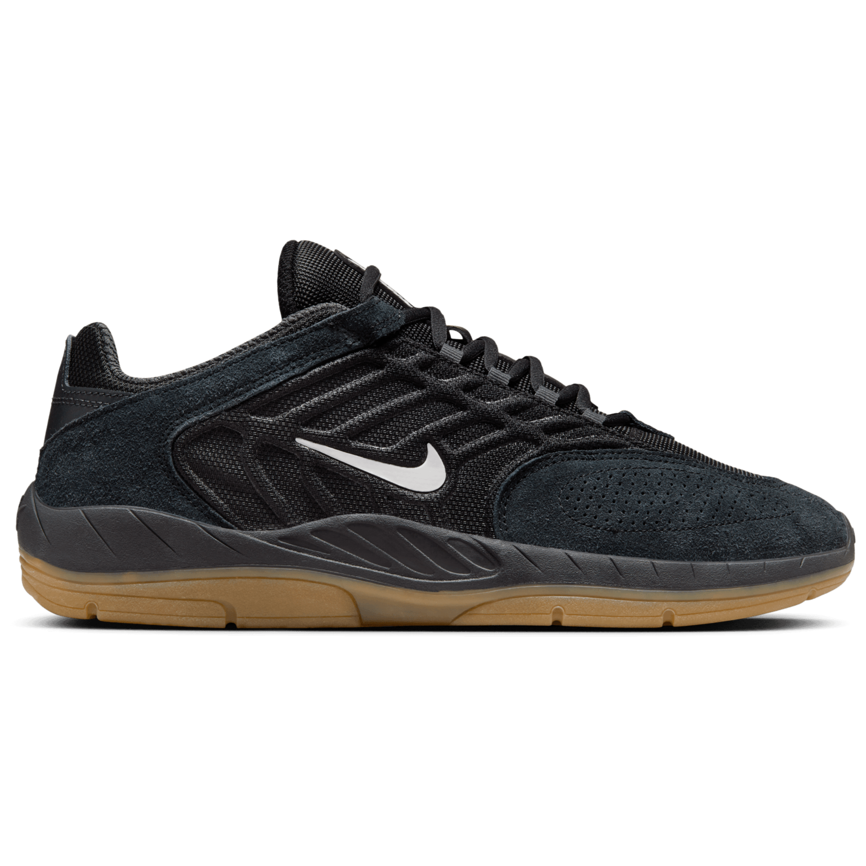 Black/Gum Vertebrae Nike SB Skate Shoe