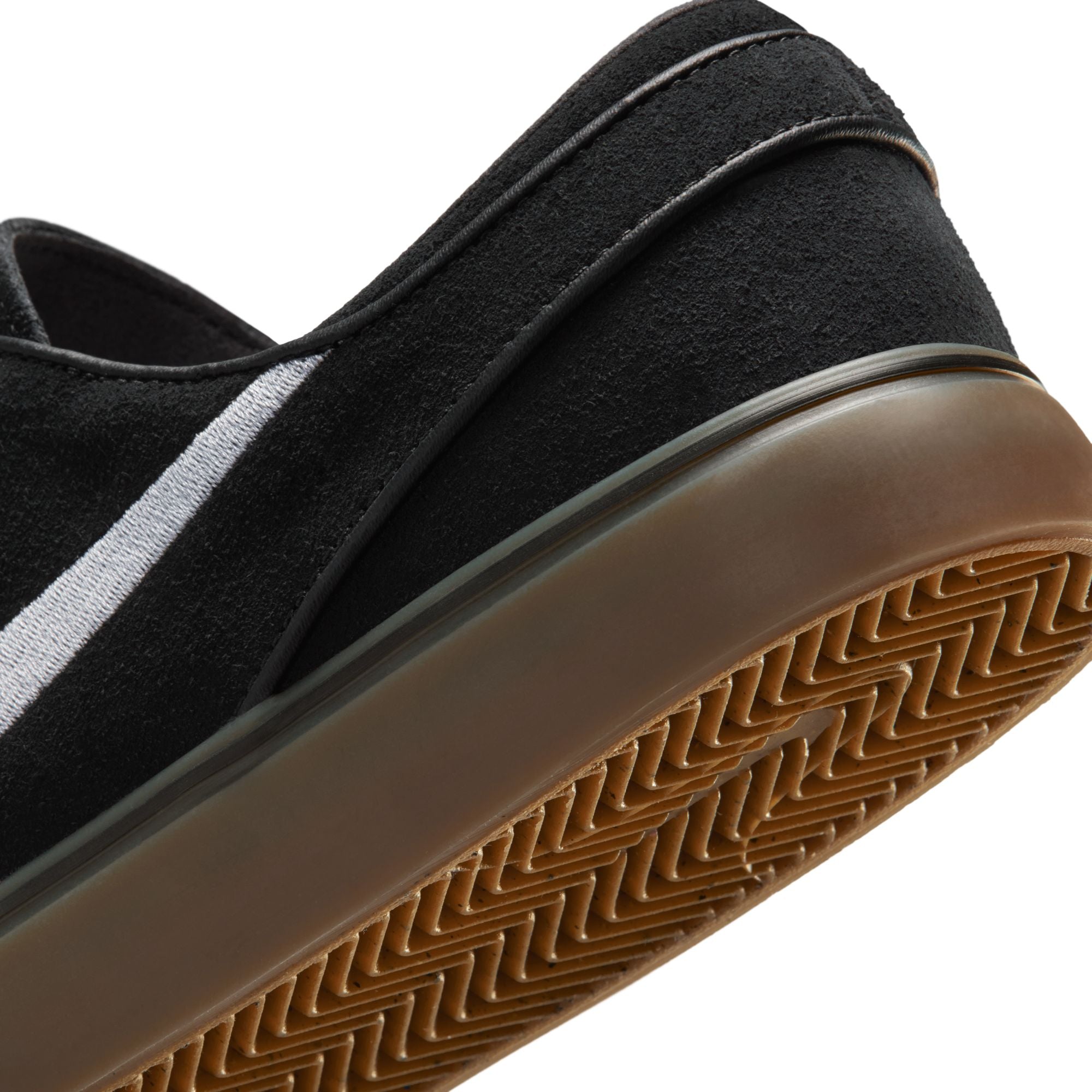 nike sb stefan janoski black gum sole