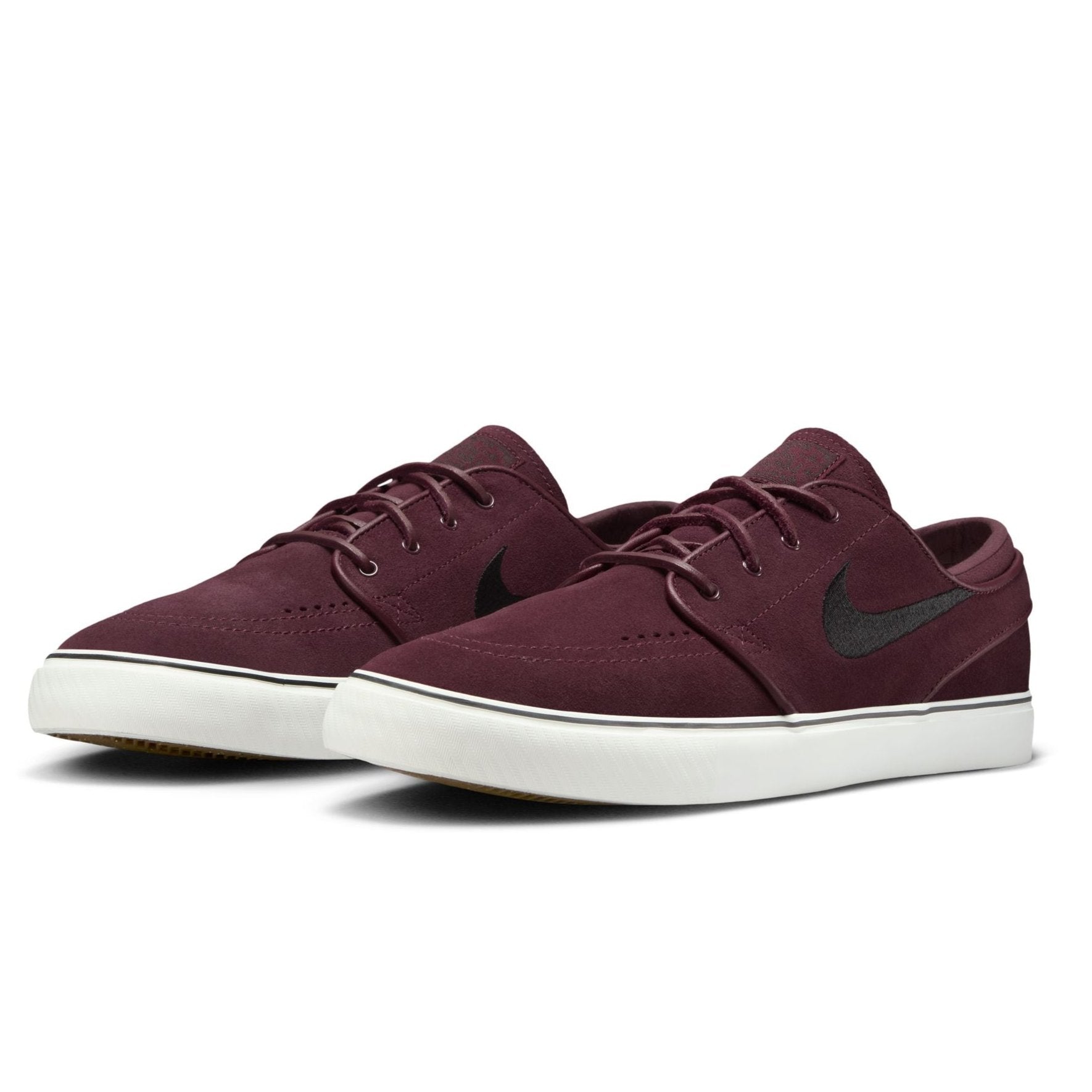 Burgundy Crush Janoski OG+ Nike SB Skate Shoe Front