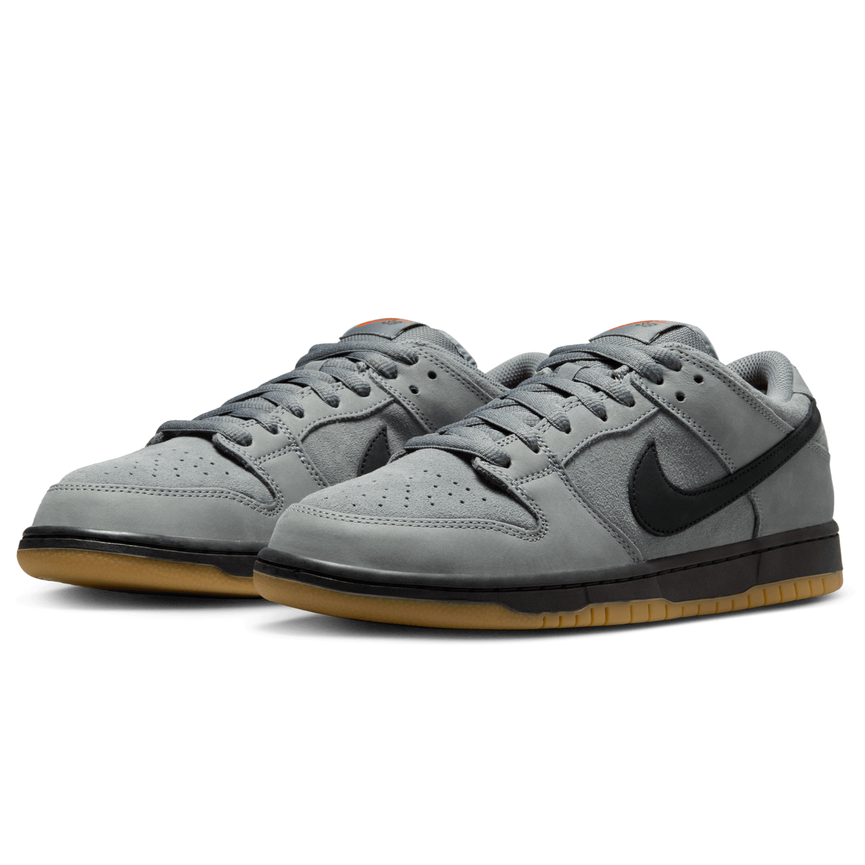 Cool Grey ISO Dunk Low Pro Nike SB Skate Shoe Front