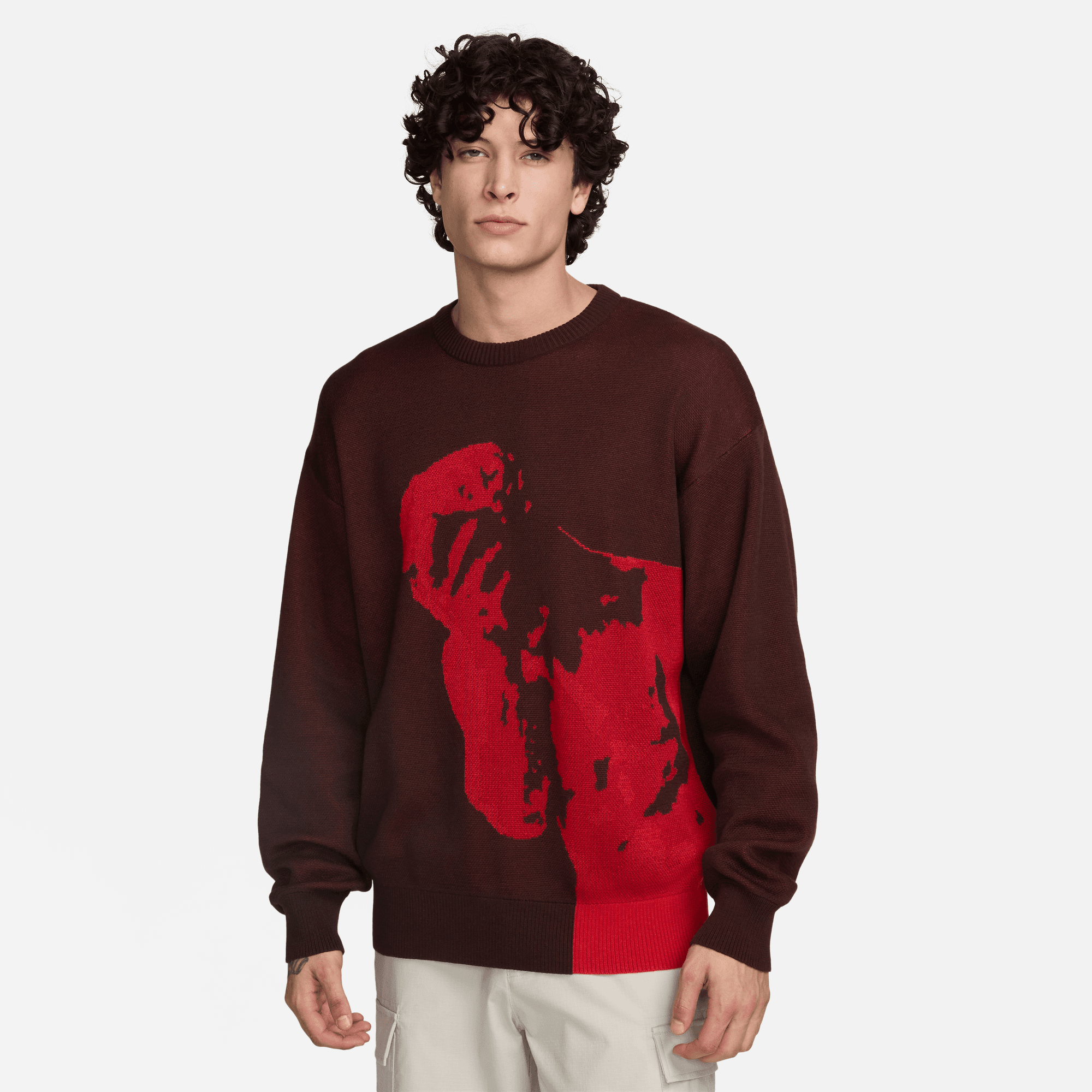 Nike SB Corporate Skate Knit Sweater Earth