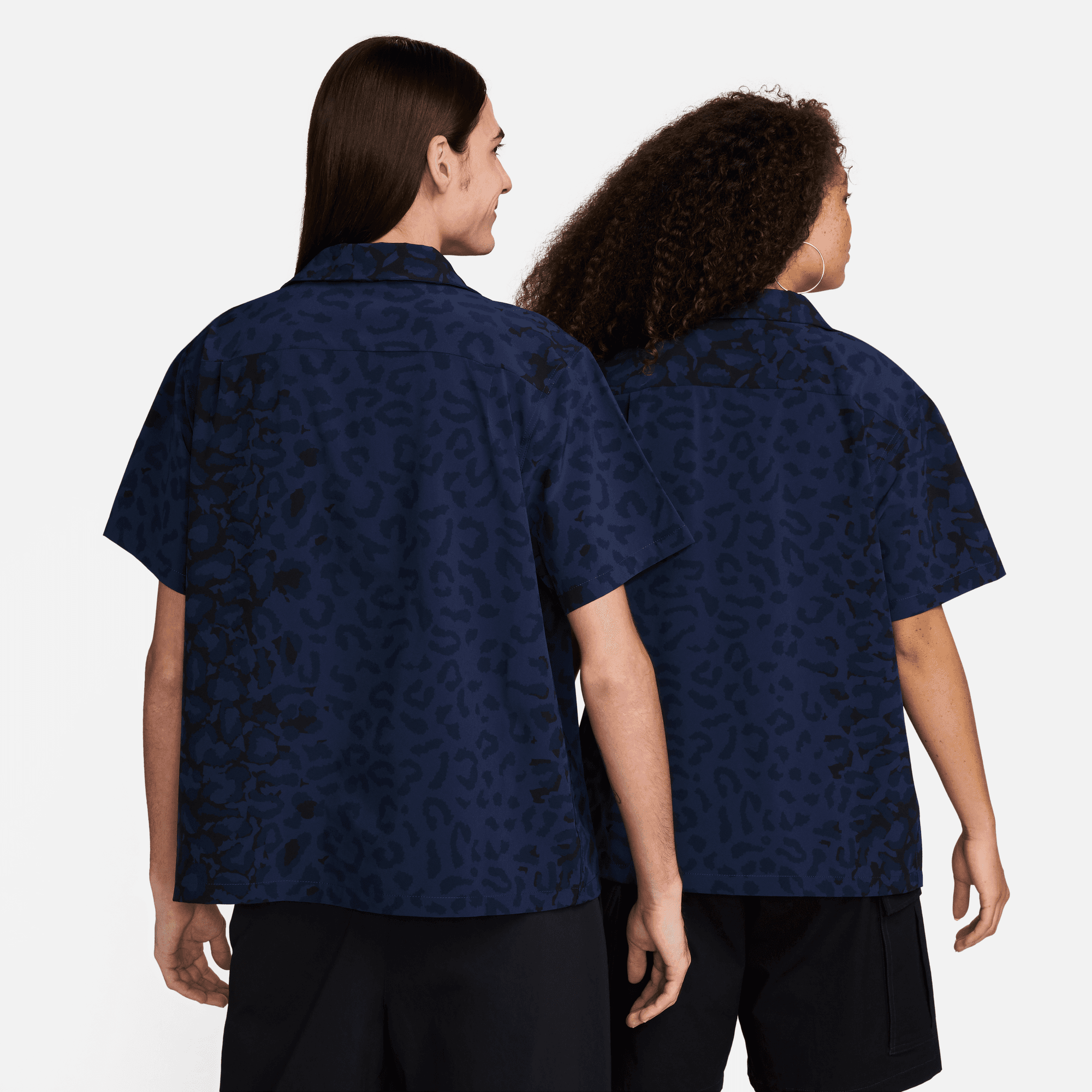 Midnight Navy Bowler Nike SB Button Up Back