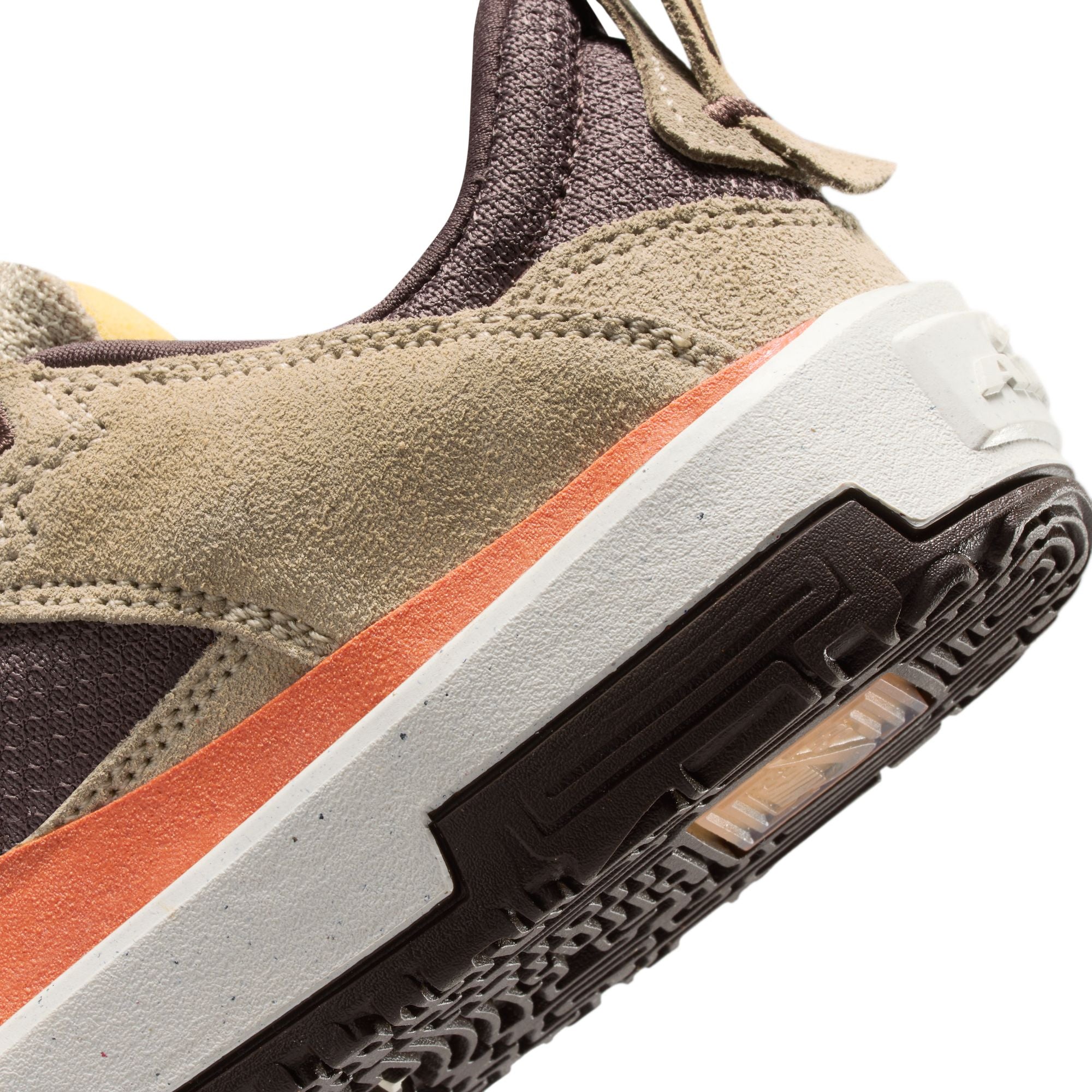 Desert Sand Kids Day One Nike SB Skate Shoe Detail