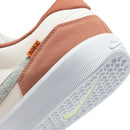 Pale Ivory Force 58 Nike SB Skate Shoe Detail