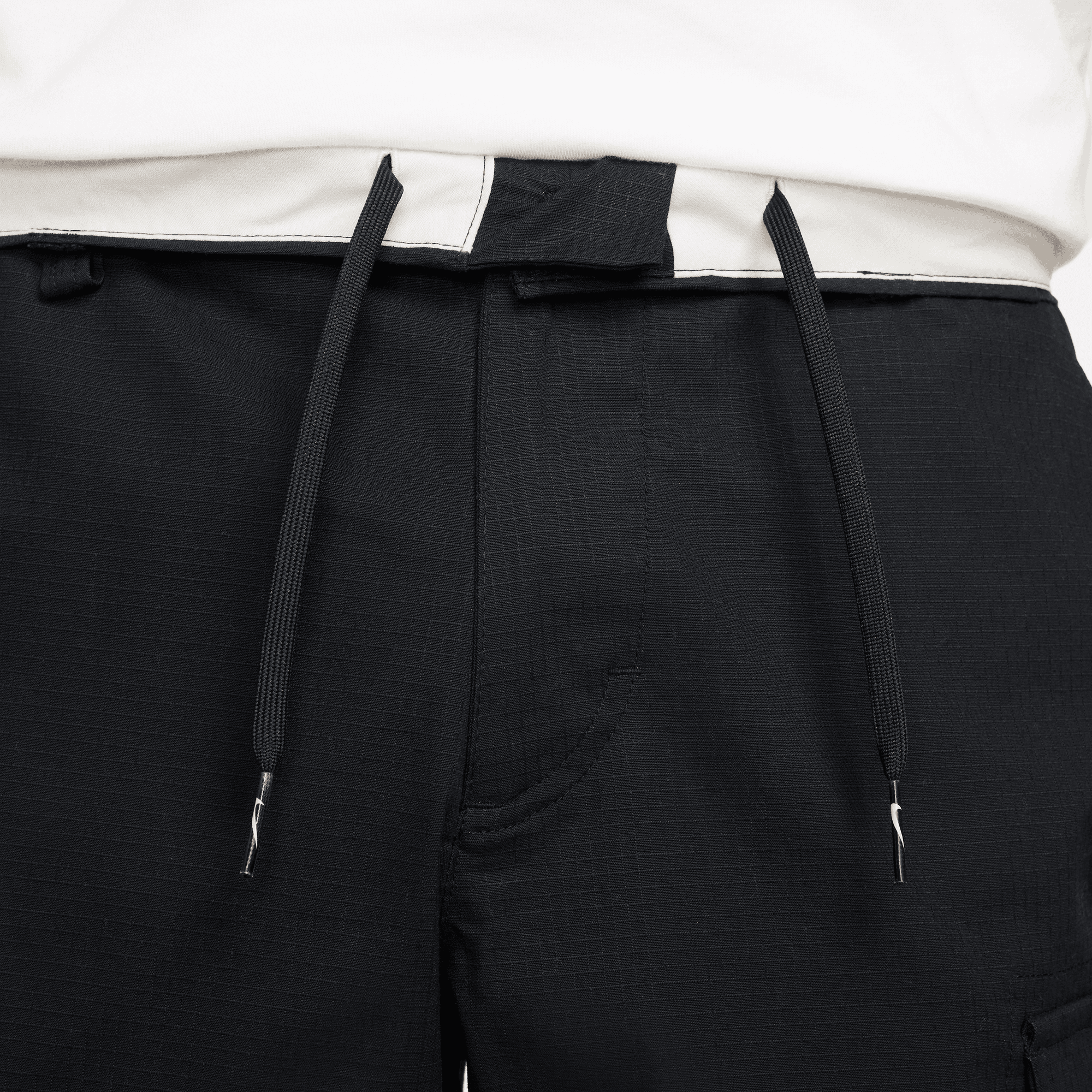 Black Kearny Nike SB Cargo Skate Pants Detail