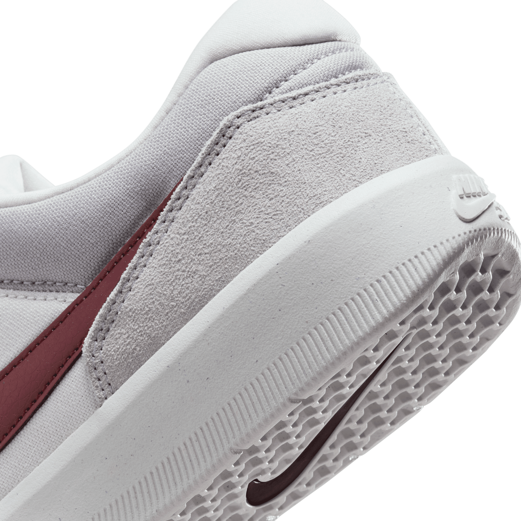 Platinum Tint Force 58 Nike SB Skate Shoe Detail