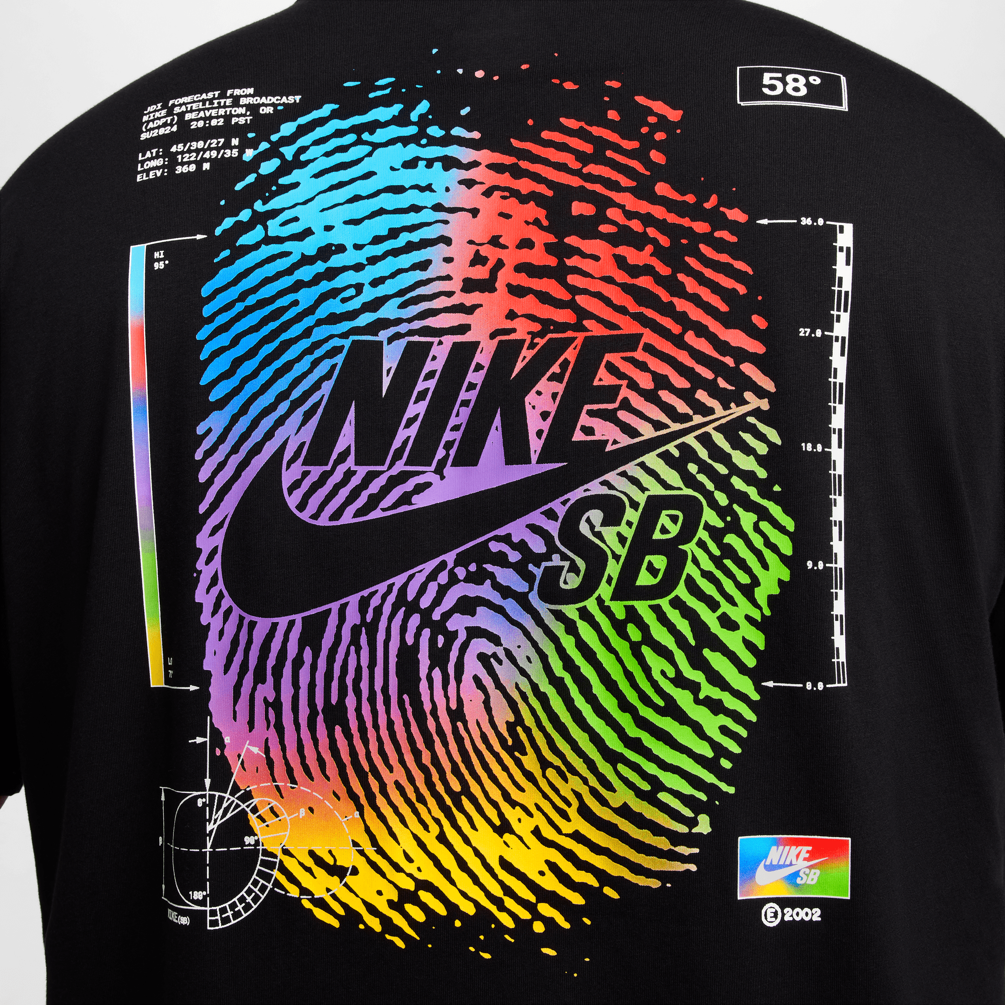Thumbprint Nike SB T-Shirt Detail