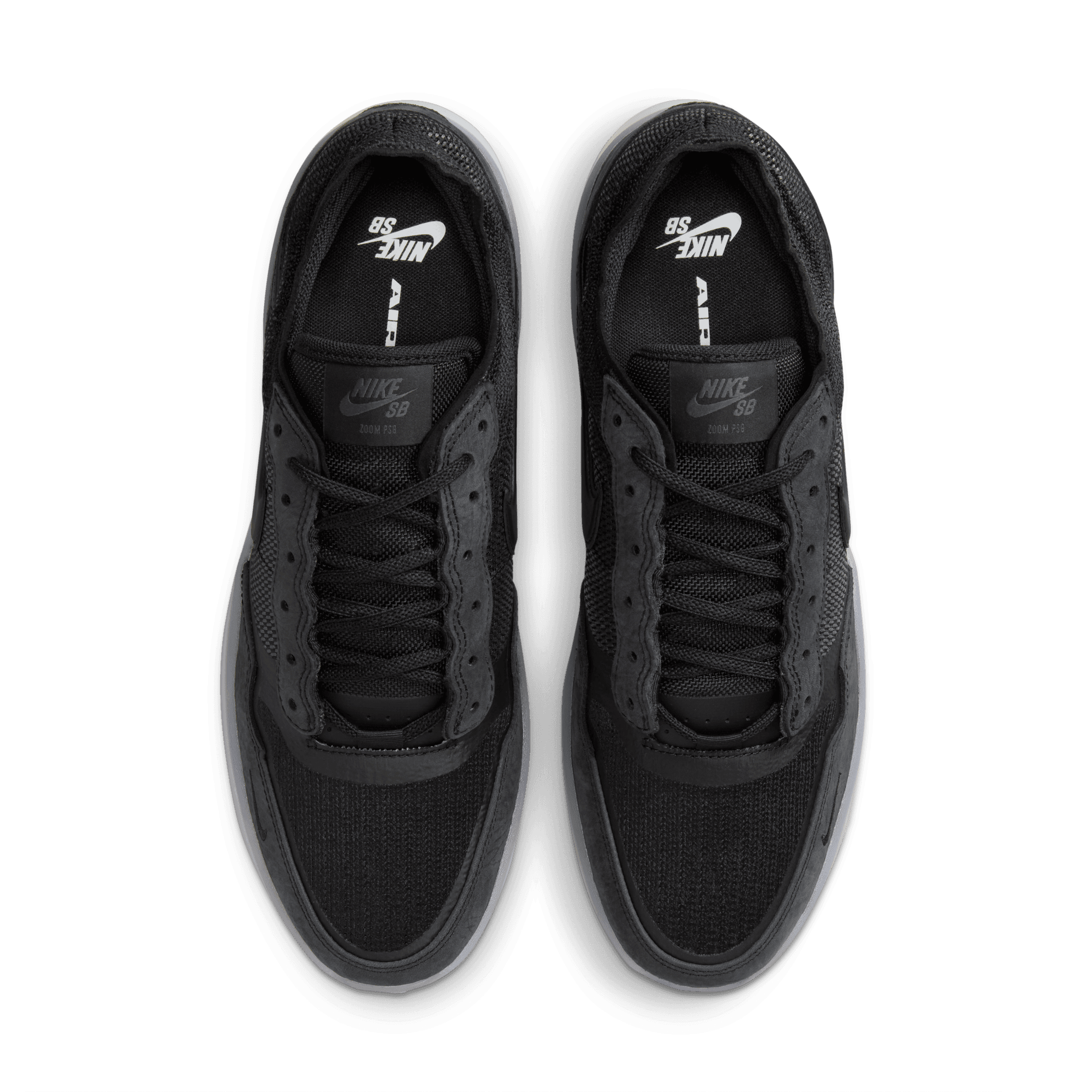 Black/Black PS8 Nike SB Skate Shoe Top