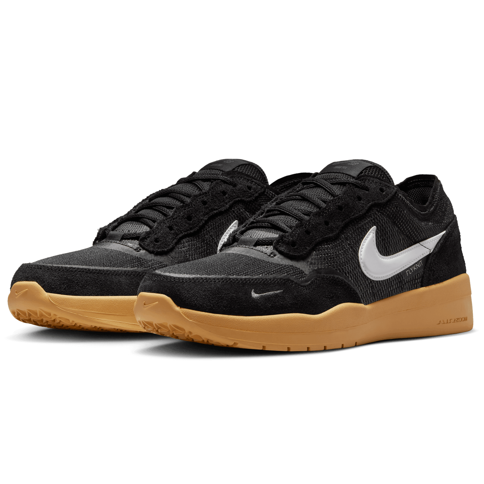 Black/Gum PS8 Nike SB Skate Shoe Front
